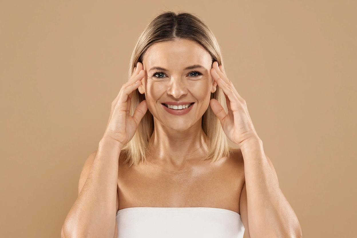 Facelift Surgery Patient