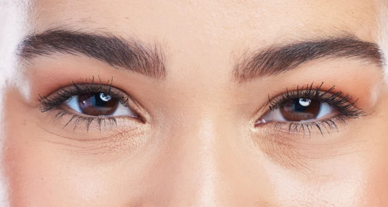 pretty eyes close up